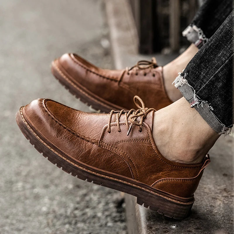 Brentford Leather Shoes - [Ezra Daniel]