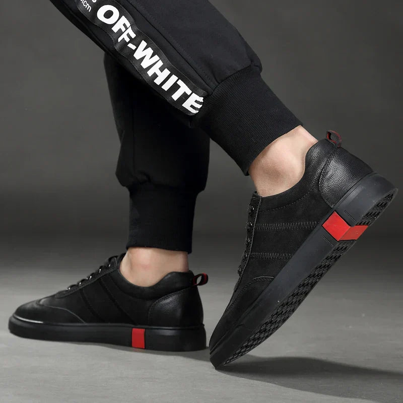 Carson Rift Leather Sneaker - [Ezra Daniel]