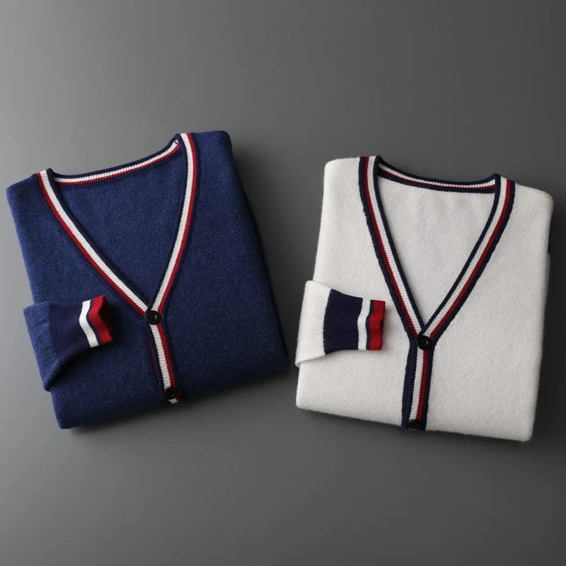 Charles Wool Cardigan - [Ezra Daniel]