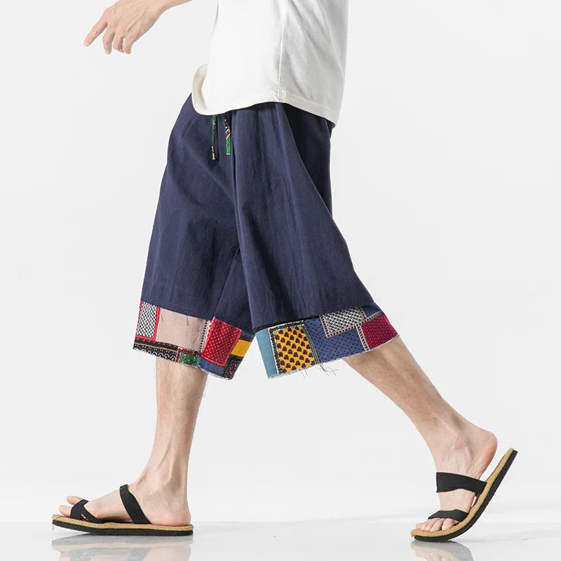 Collins Patchwork Shorts - [Ezra Daniel]