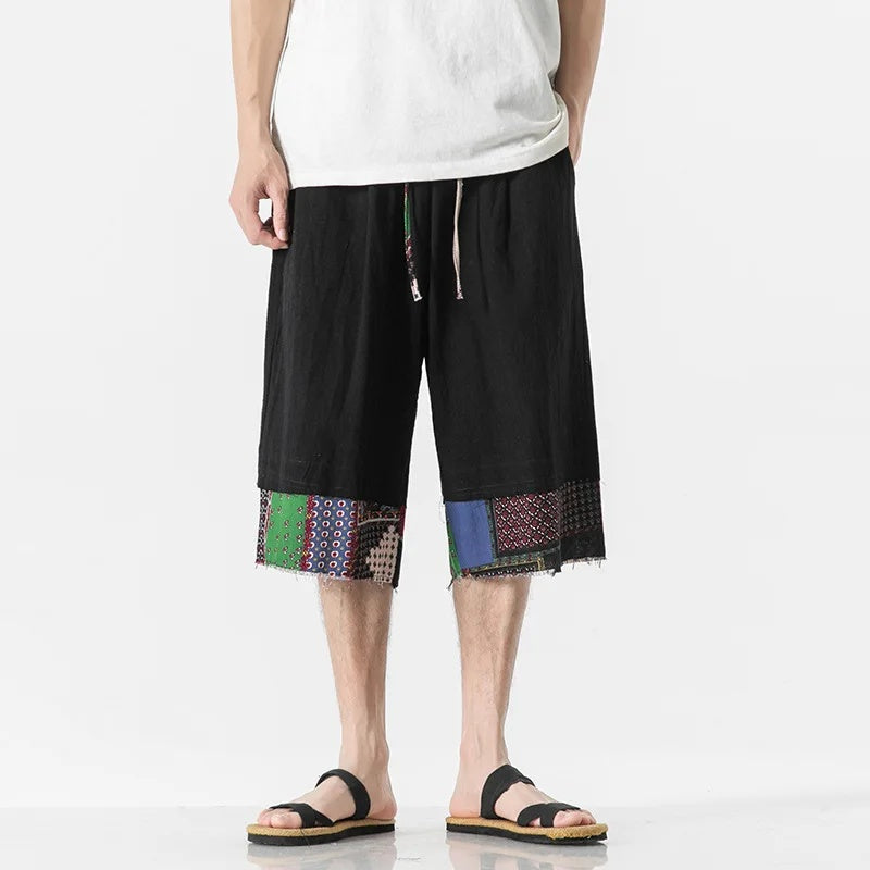 Collins Patchwork Shorts - [Ezra Daniel]