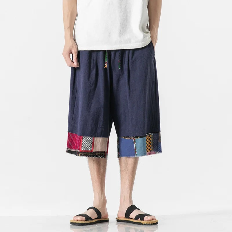 Collins Patchwork Shorts - [Ezra Daniel]