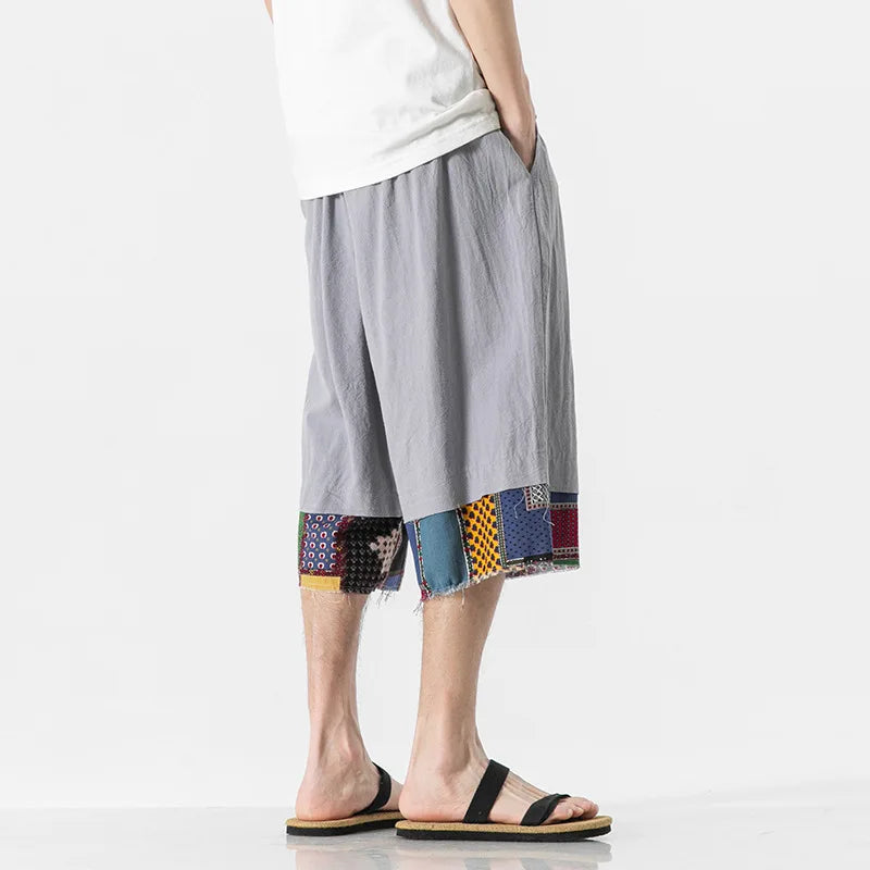 Collins Patchwork Shorts - [Ezra Daniel]