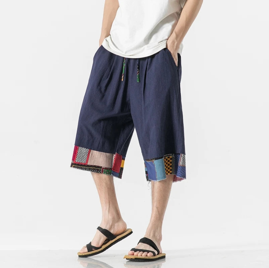 Collins Patchwork Shorts - [Ezra Daniel]