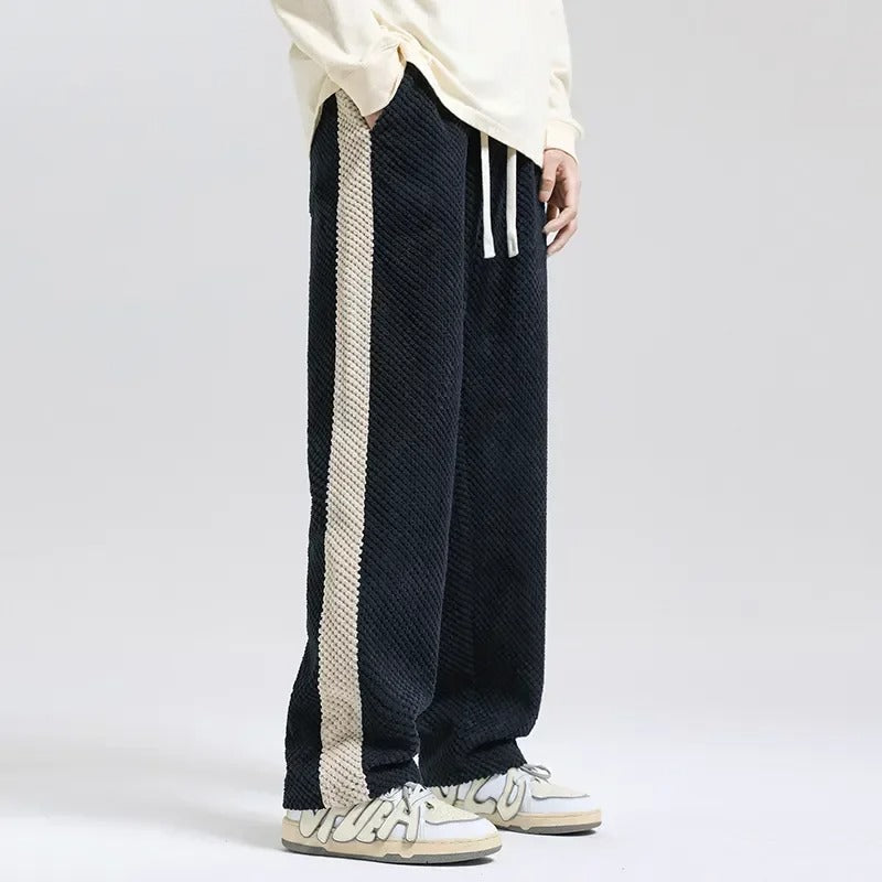 Corduroy Knitted Sweatpants - [Ezra Daniel]