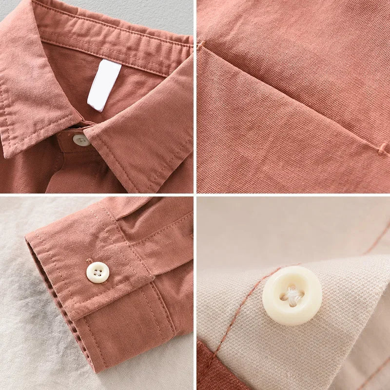 Easton Color Block Shirt - [Ezra Daniel]