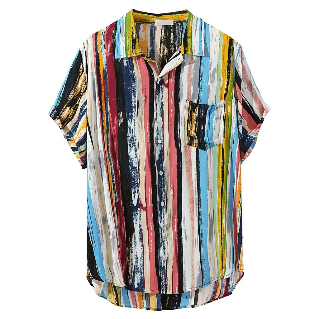 Easton Color Stripe Shirt - [Ezra Daniel]