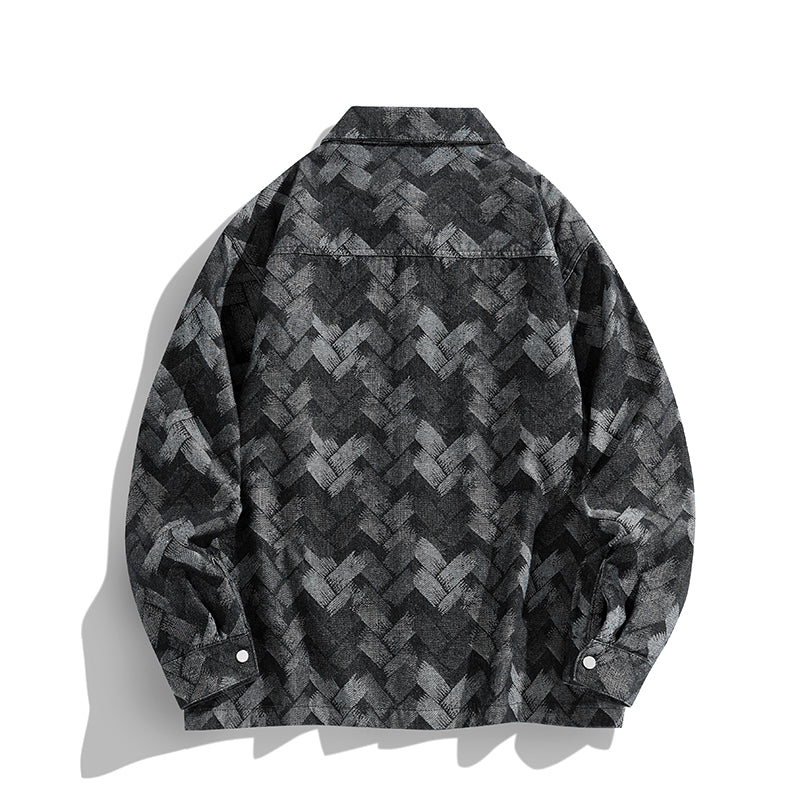Easton Geometric Jacket - [Ezra Daniel]