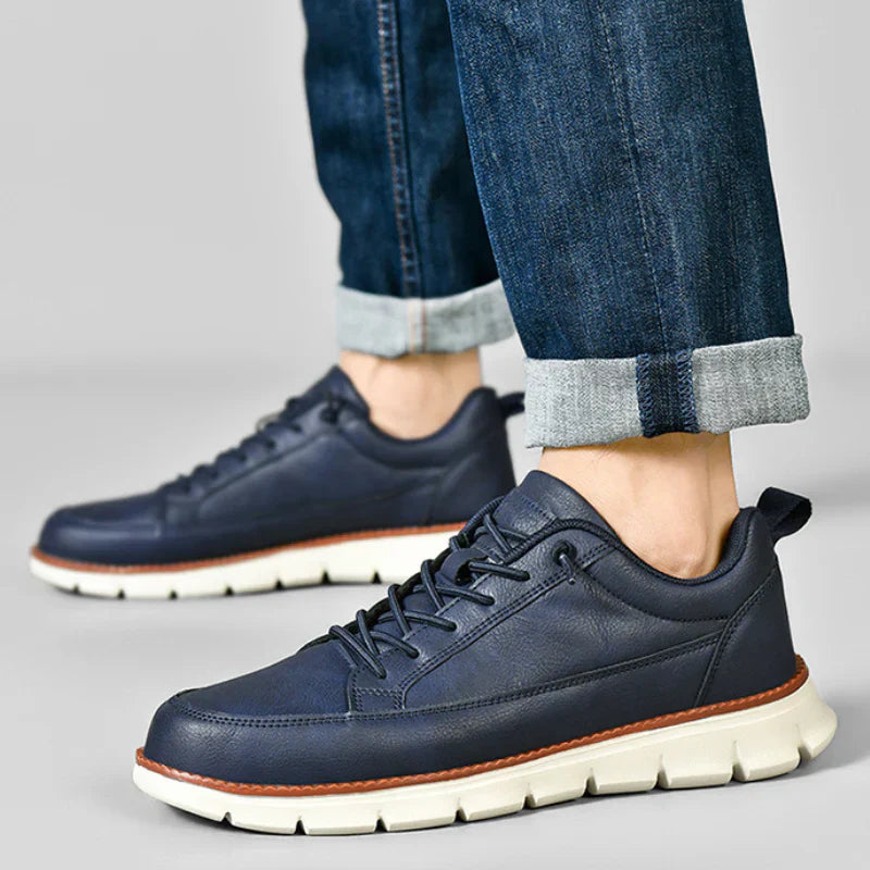Easton Leather Sneakers - [Ezra Daniel]