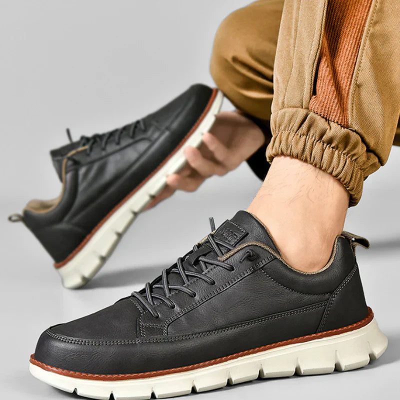 Easton Leather Sneakers - [Ezra Daniel]