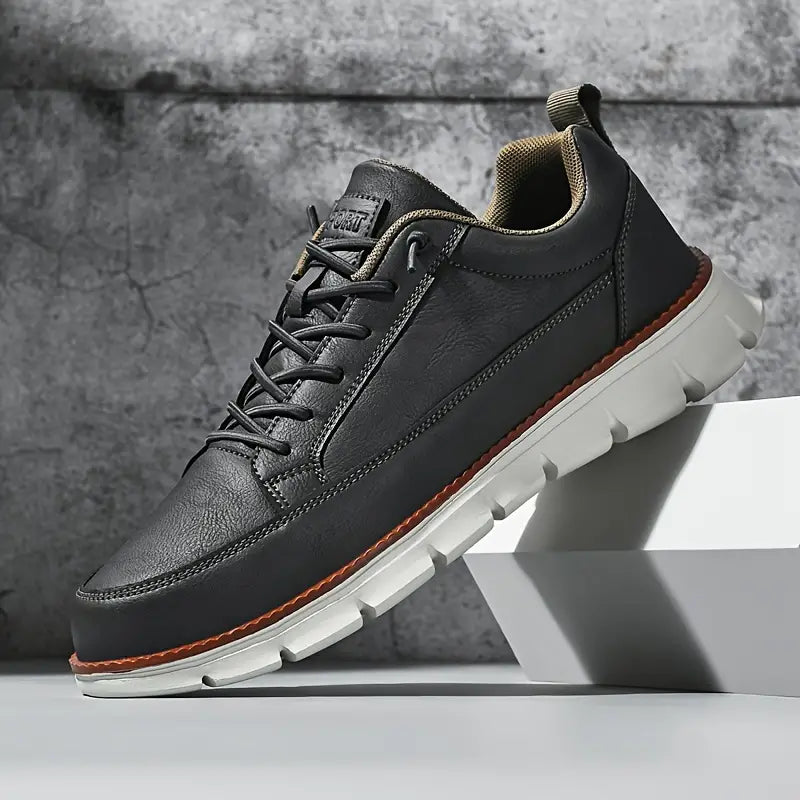 Easton Leather Sneakers - [Ezra Daniel]