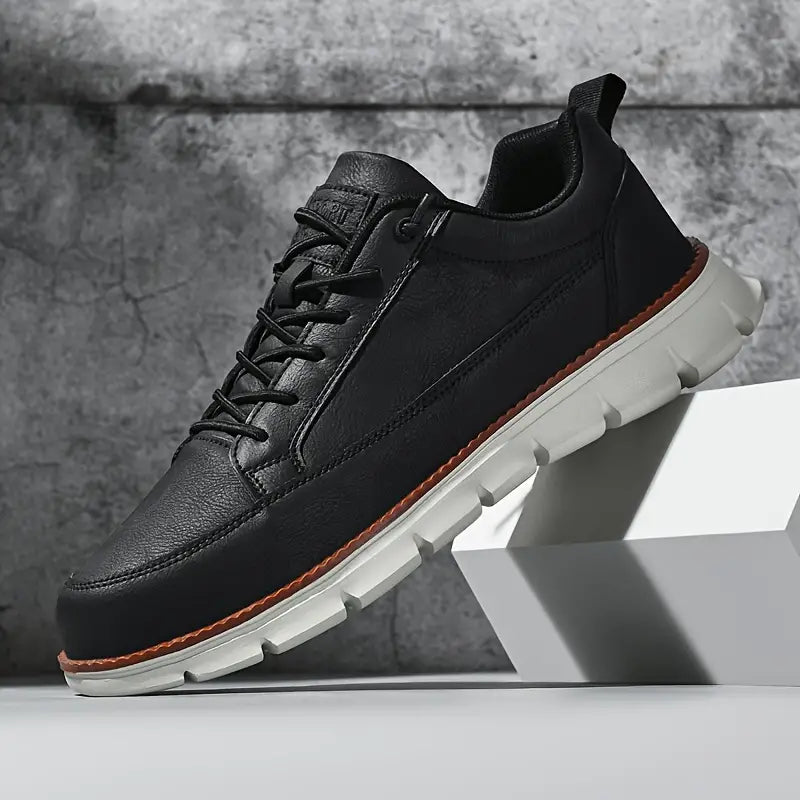 Easton Leather Sneakers - [Ezra Daniel]