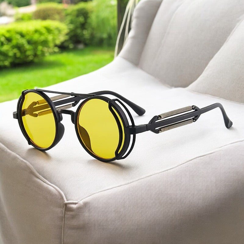 Easton Oval Retro Shades - [Ezra Daniel]