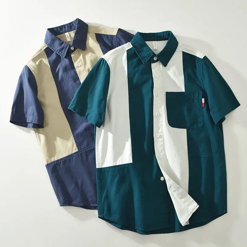 Easton Panel Patch Shirt - [Ezra Daniel]