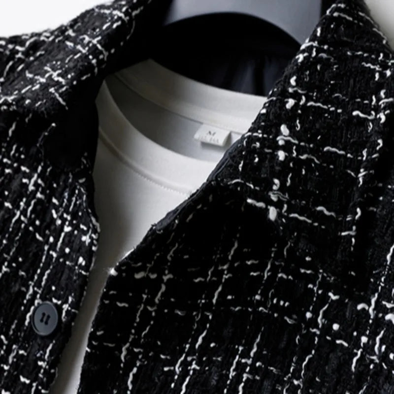 Easton Plaid Tweed Shirt - [Ezra Daniel]