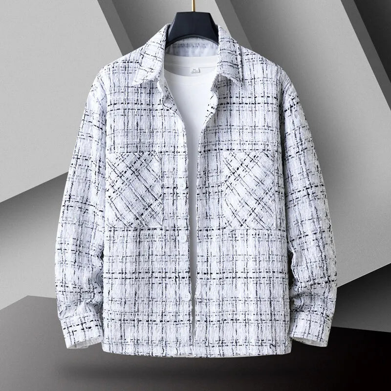 Easton Plaid Tweed Shirt - [Ezra Daniel]