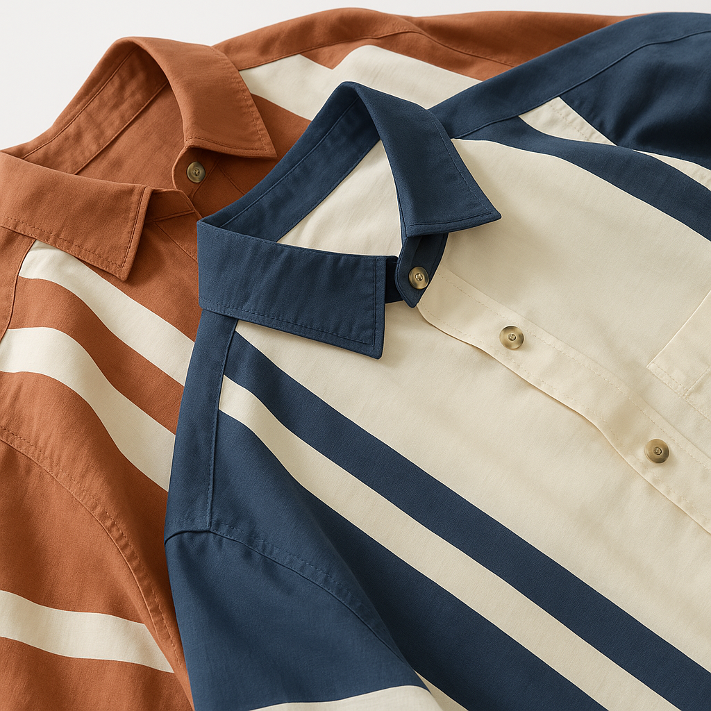 Easton Vertical Striped Shirt - [Ezra Daniel]