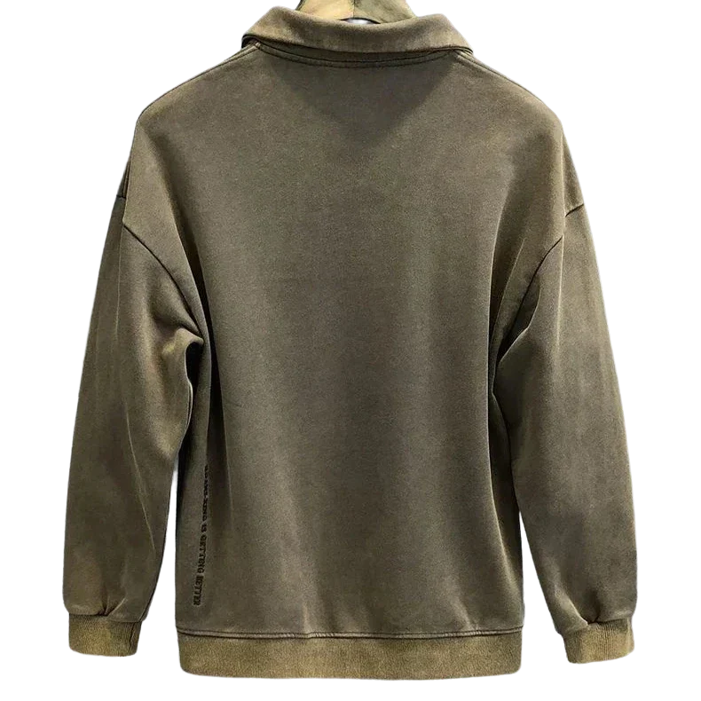 Easton Washstone Polo Sweater - [Ezra Daniel]