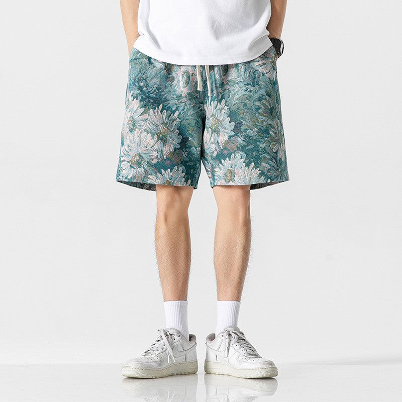 Franklin Jacquard Shorts - [Ezra Daniel]