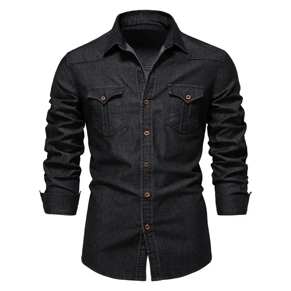 Hilton West Denim Shirt - [Ezra Daniel]