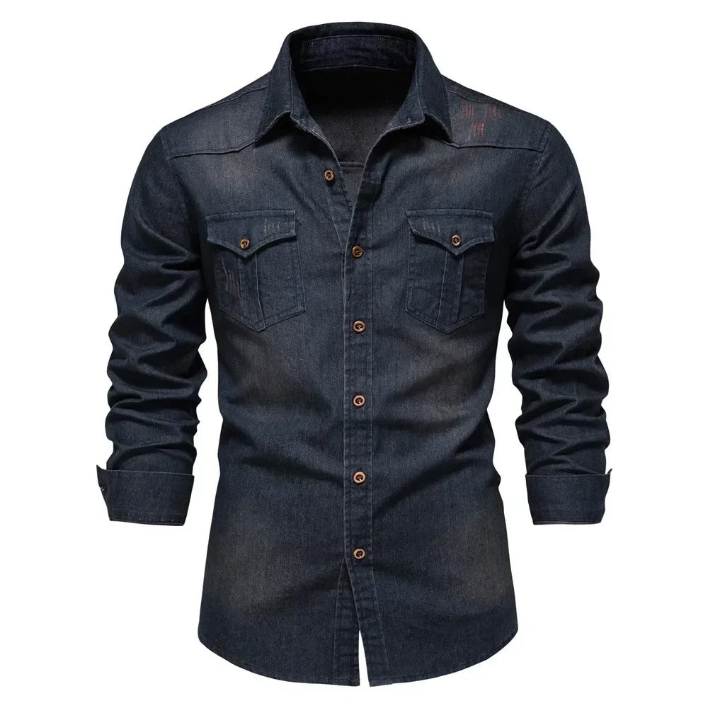Hilton West Denim Shirt - [Ezra Daniel]