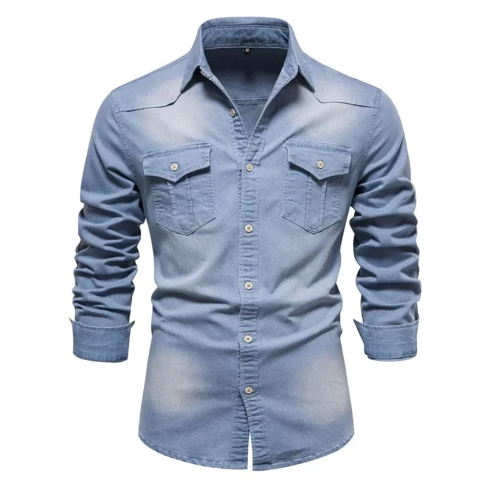 Hilton West Denim Shirt - [Ezra Daniel]