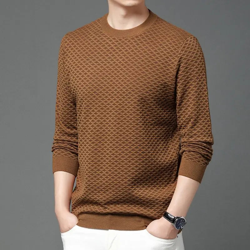 Honeycomb Knit Long-Sleeve - [Ezra Daniel]