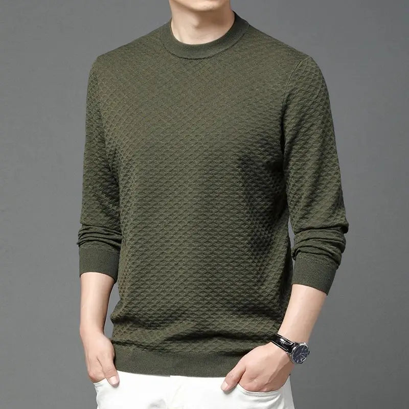 Honeycomb Knit Long-Sleeve - [Ezra Daniel]