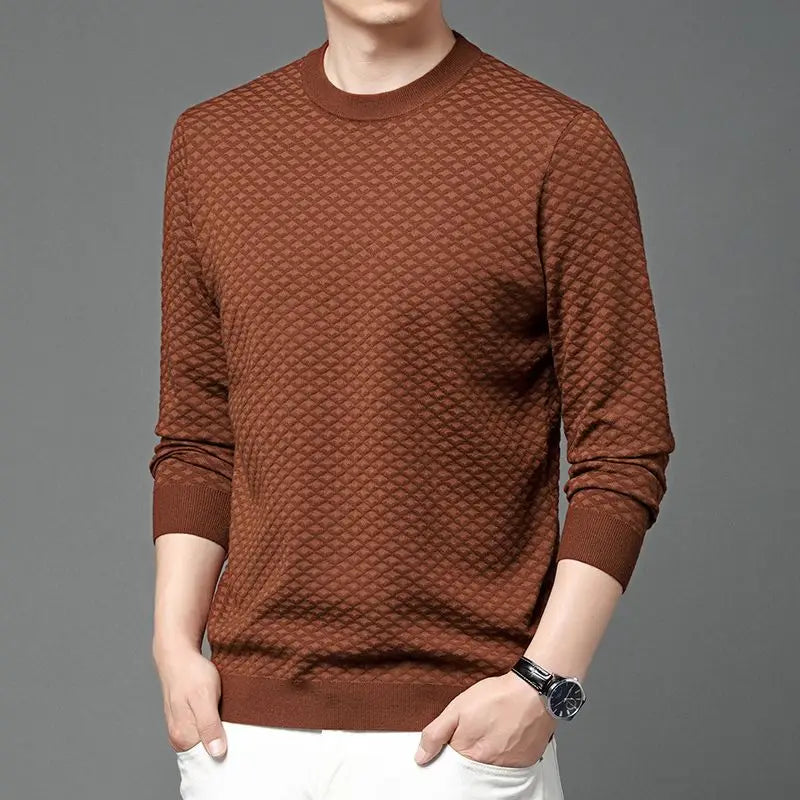 Honeycomb Knit Long-Sleeve - [Ezra Daniel]