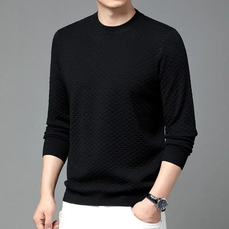 Honeycomb Knit Long-Sleeve - [Ezra Daniel]