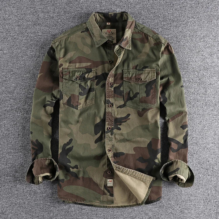 Hudson Camo Shirt - [Ezra Daniel]