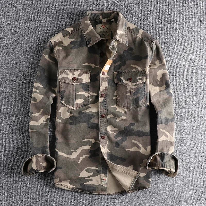 Hudson Camo Shirt - [Ezra Daniel]