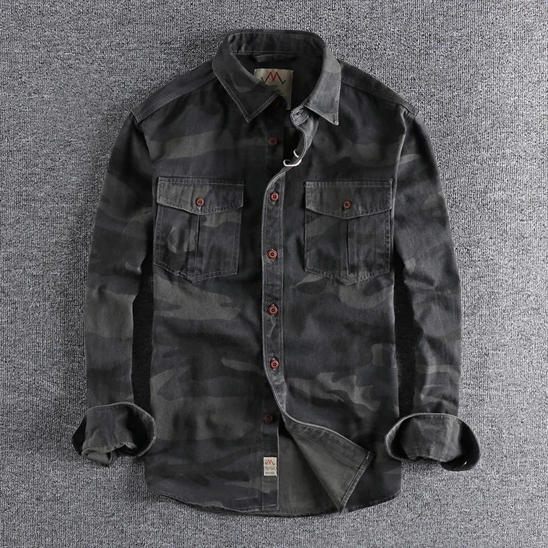 Hudson Camo Shirt - [Ezra Daniel]