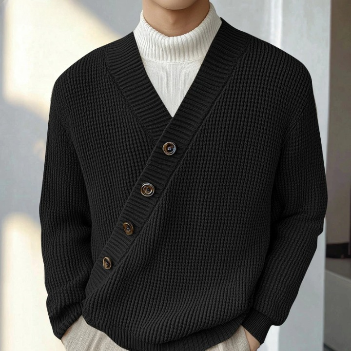 Edwards Cross-Button Cardigan - [Ezra Daniel]