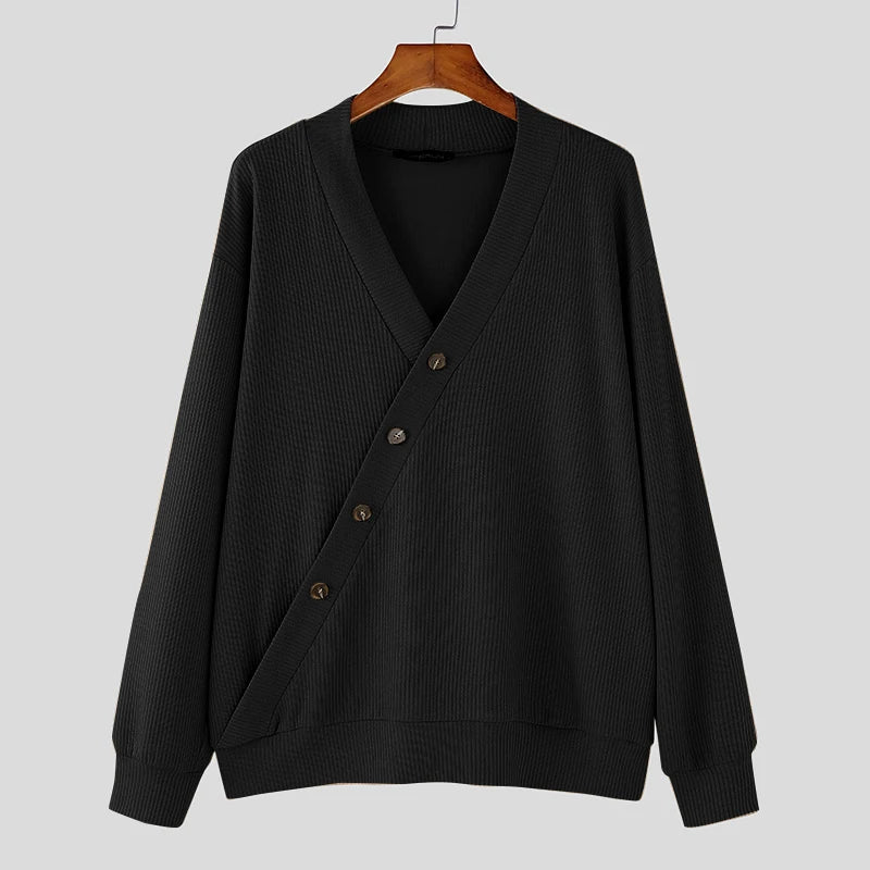 Edwards Cross-Button Cardigan - [Ezra Daniel]
