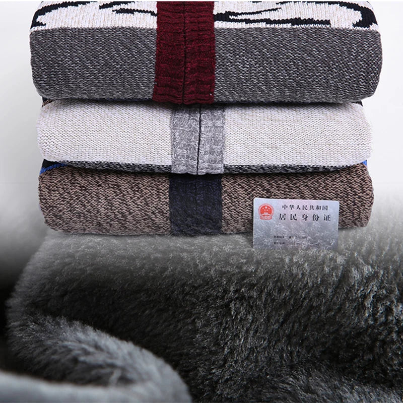 Jacques Color Block Wool Cardigan - [Ezra Daniel]