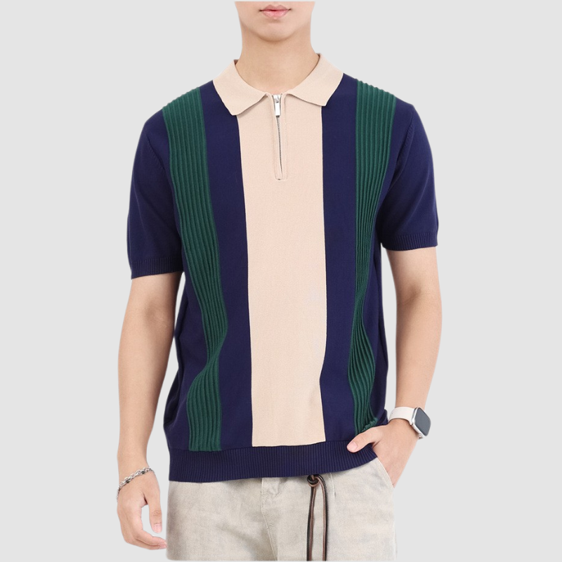 Jetset Knit Polo - [Ezra Daniel]