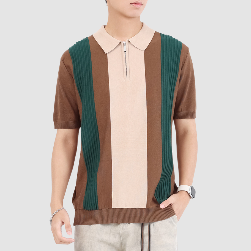 Jetset Knit Polo - [Ezra Daniel]