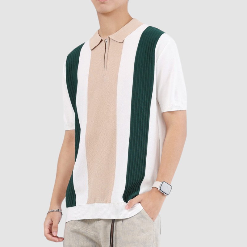 Jetset Knit Polo - [Ezra Daniel]