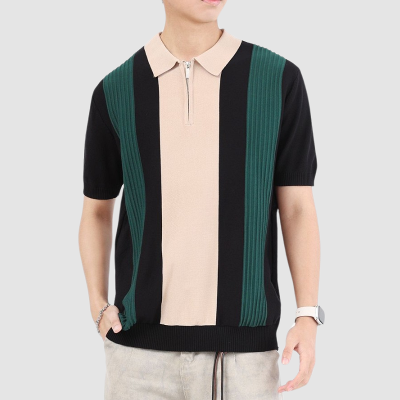 Jetset Knit Polo - [Ezra Daniel]