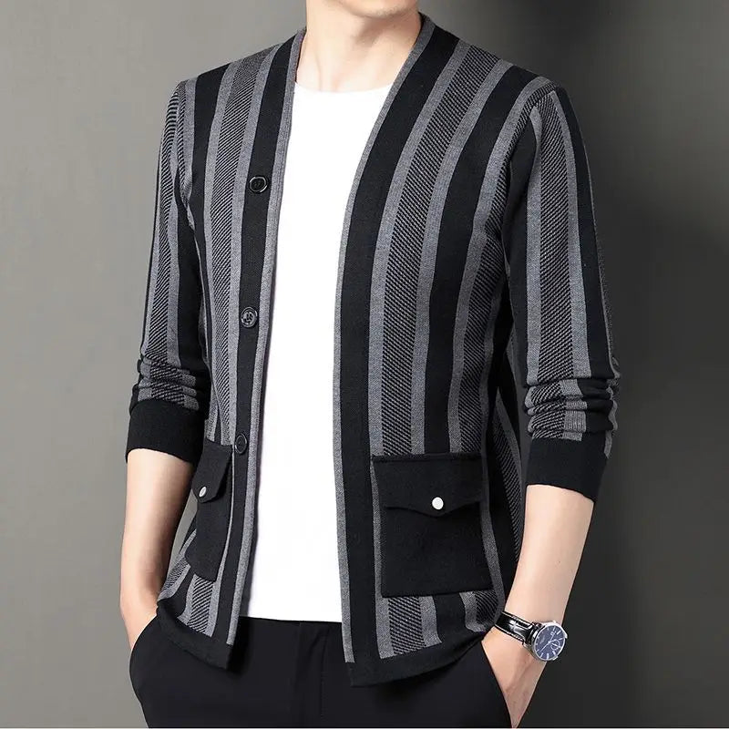 Keagan Stripe Cardigan