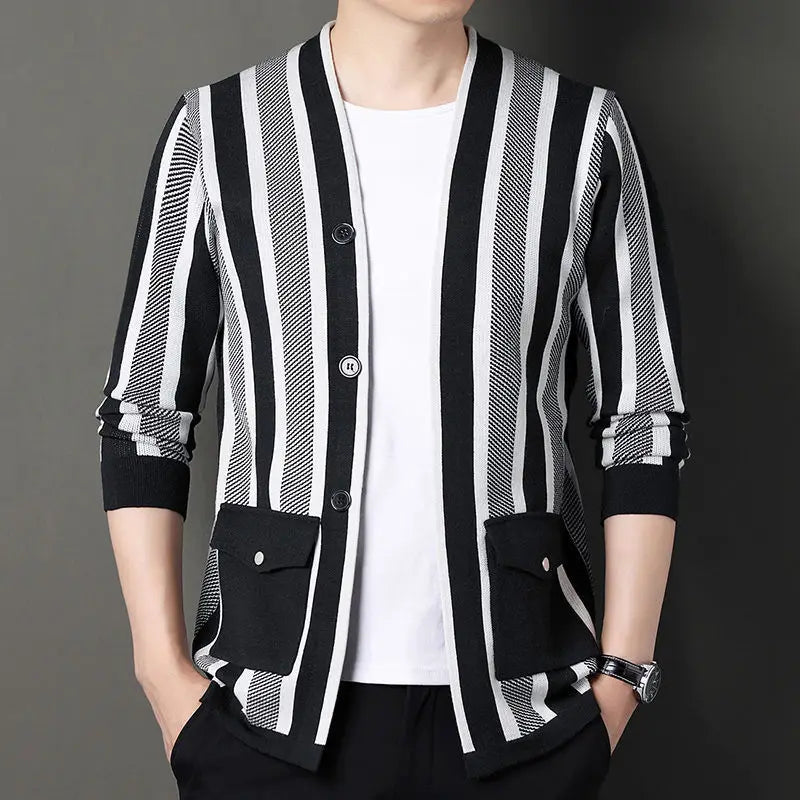 Keagan Stripe Cardigan