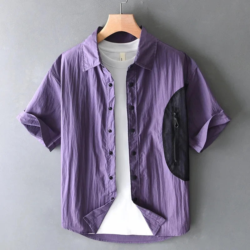 Kendrick Color Block Shirt - [Ezra Daniel]