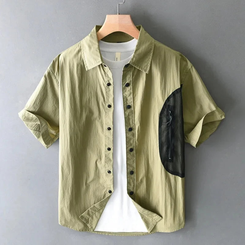 Kendrick Color Block Shirt - [Ezra Daniel]