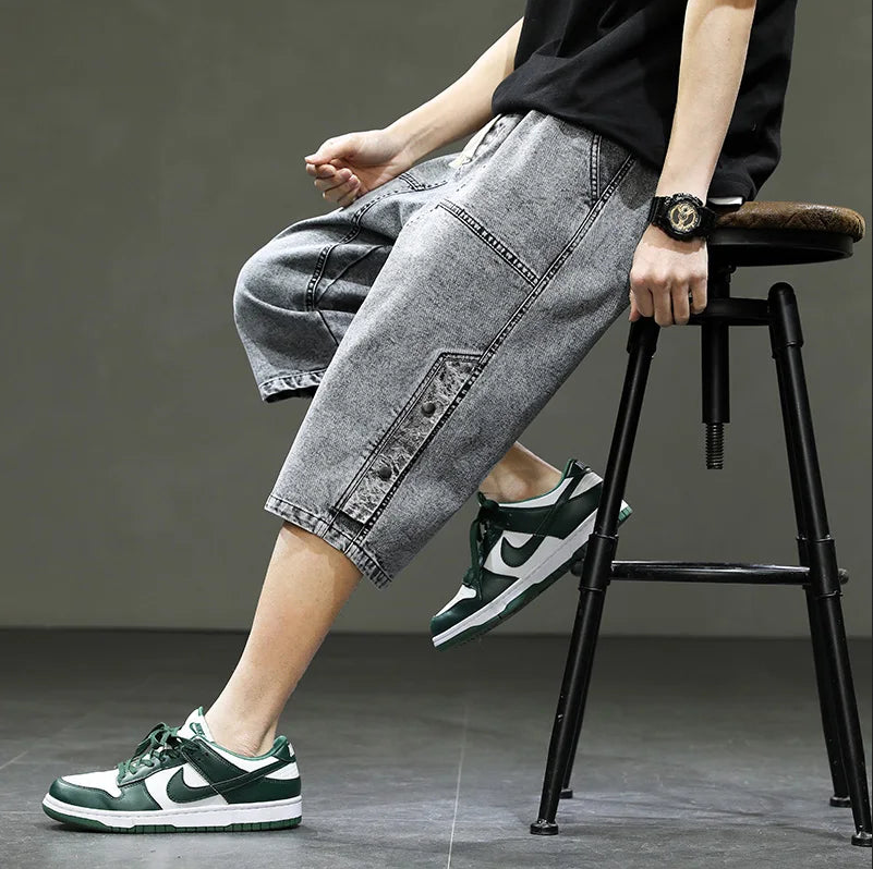 Lanier Denim Shorts - [Ezra Daniel]