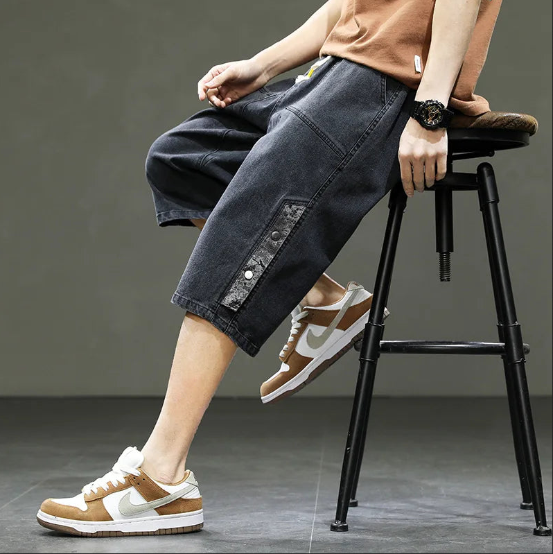 Lanier Denim Shorts - [Ezra Daniel]