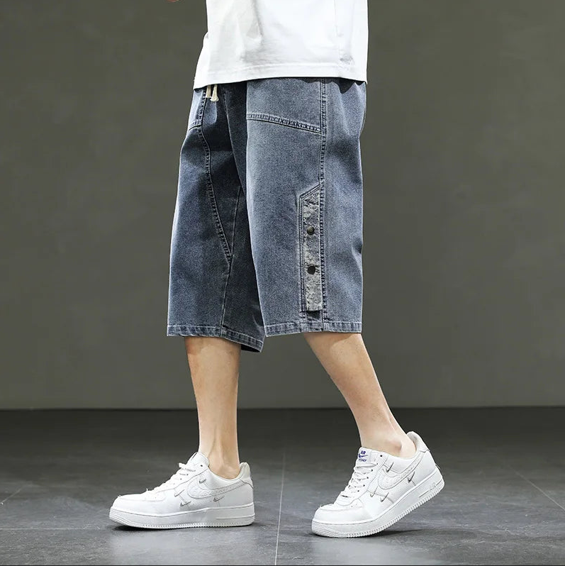 Lanier Denim Shorts - [Ezra Daniel]