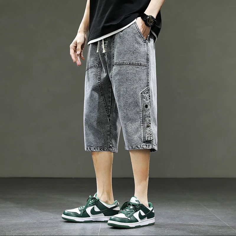 Lanier Denim Shorts - [Ezra Daniel]