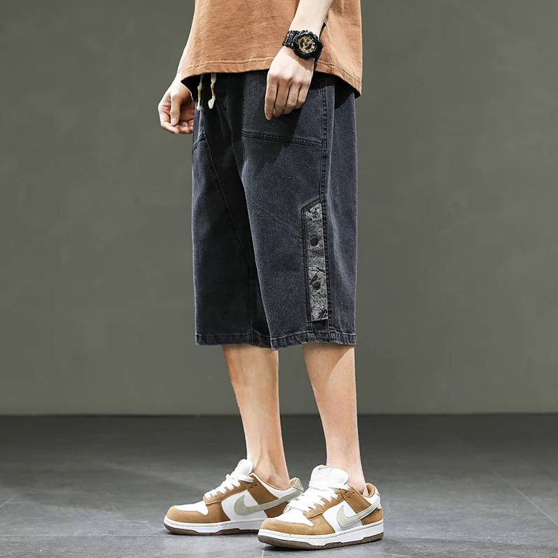 Lanier Denim Shorts - [Ezra Daniel]