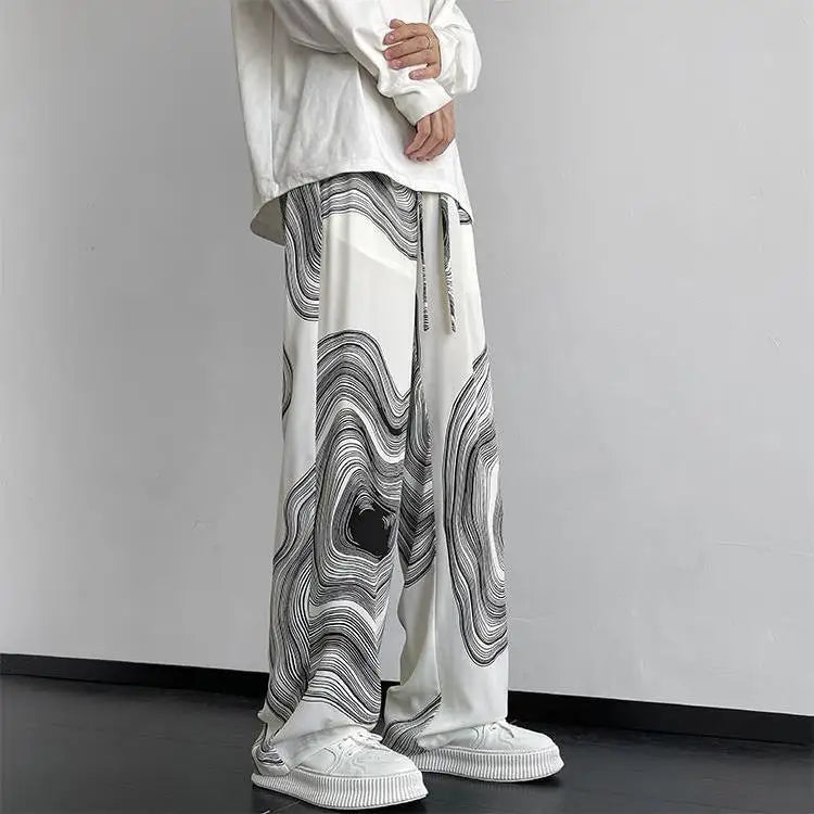 Luke Monochrome Trousers - [Ezra Daniel]